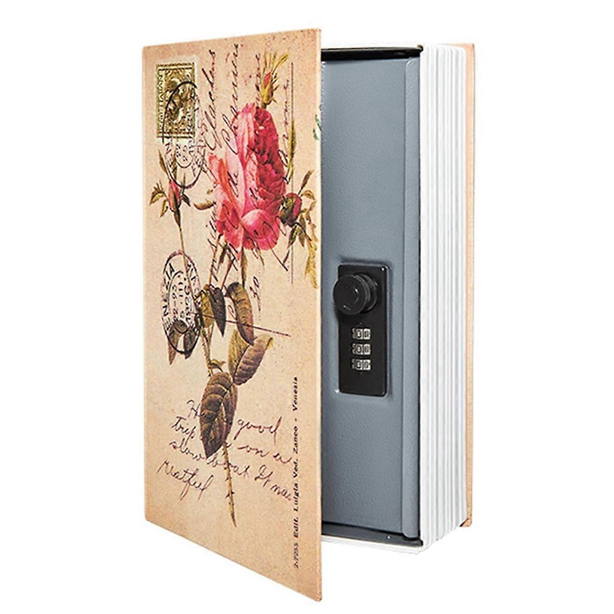 Decorative Book Safe Box with Password Lock,B