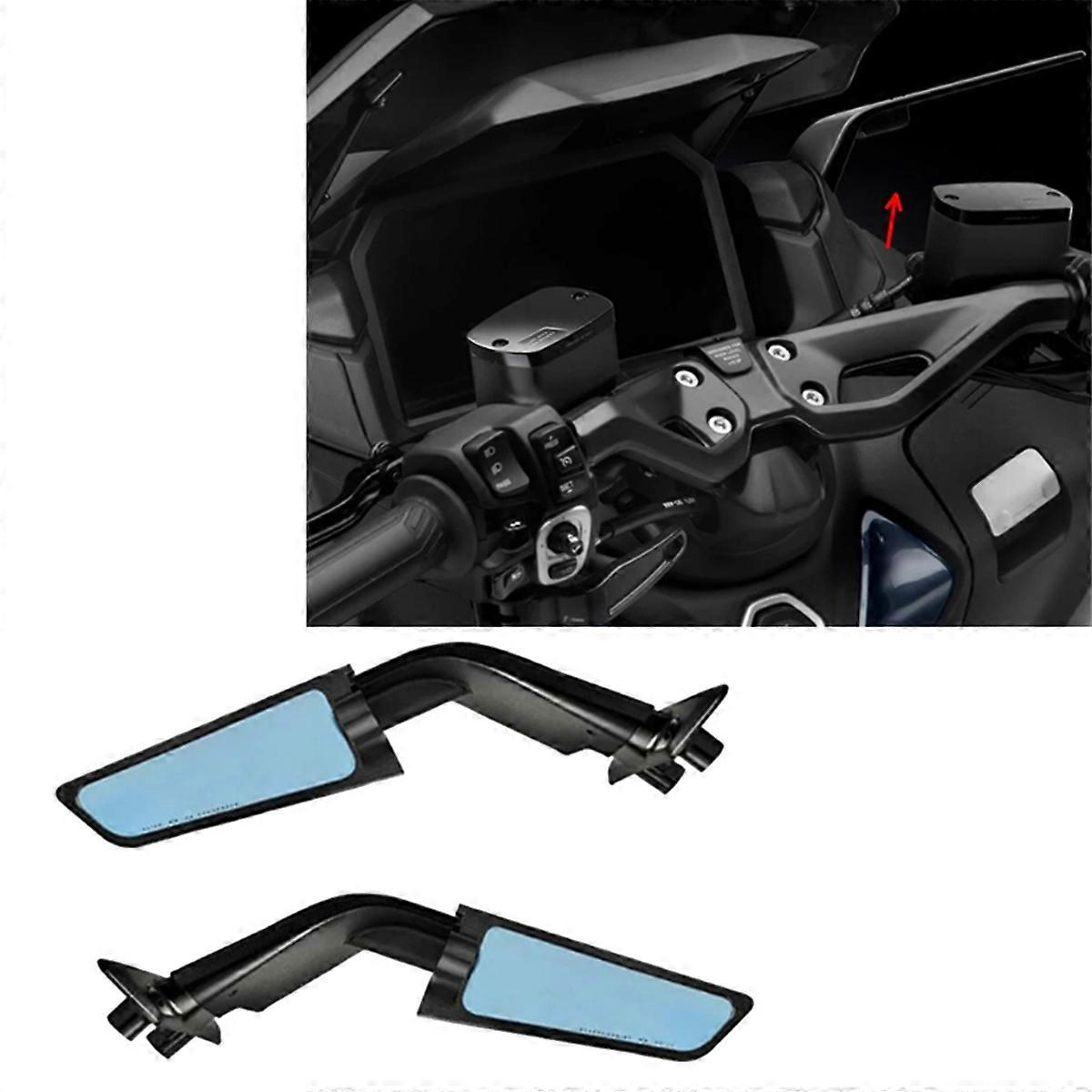 Motorcycle Rearview Mirrors Wind Wing Rear View Mirrors for