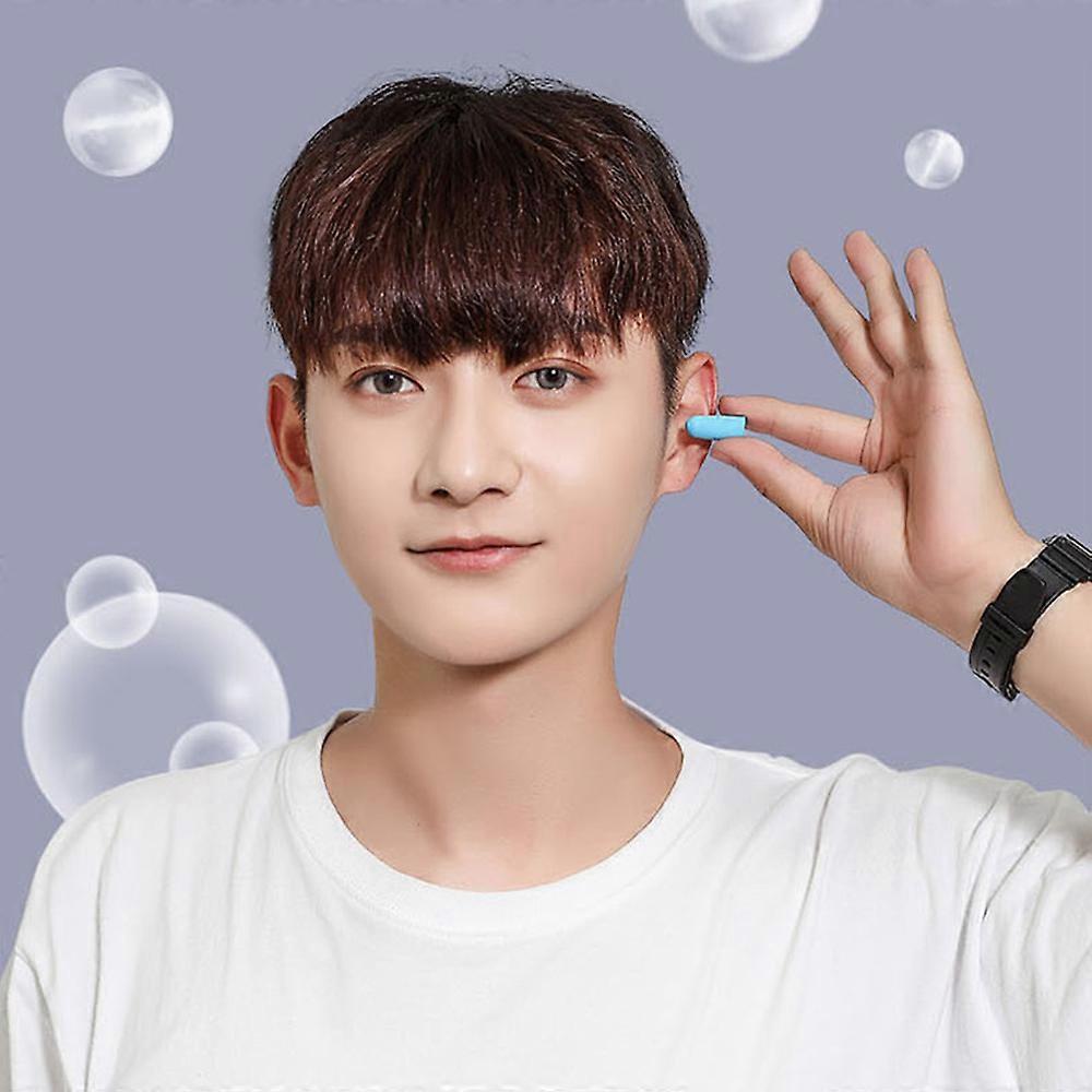 5 Pairs Ultra Soft Foam Earplugs Noise Reduction Ear Plugs for Sleeping Snoring Work Travel
