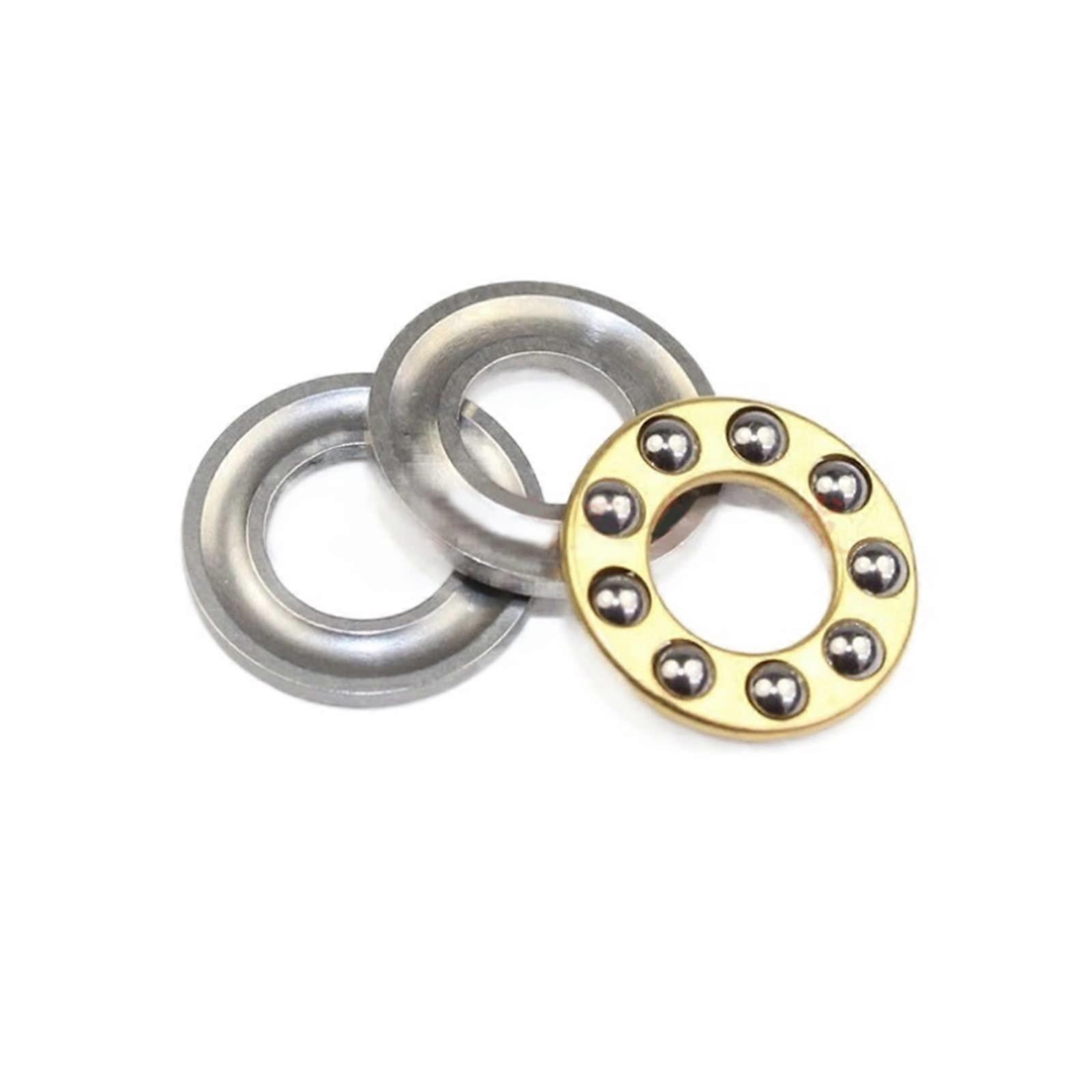 2pcs Miniature Planar Bearing F1020 F713 F819 F920 F511 F12.223.8 F715 F49 F612 F816 F510M (Size : F819M) (Size : F715M)