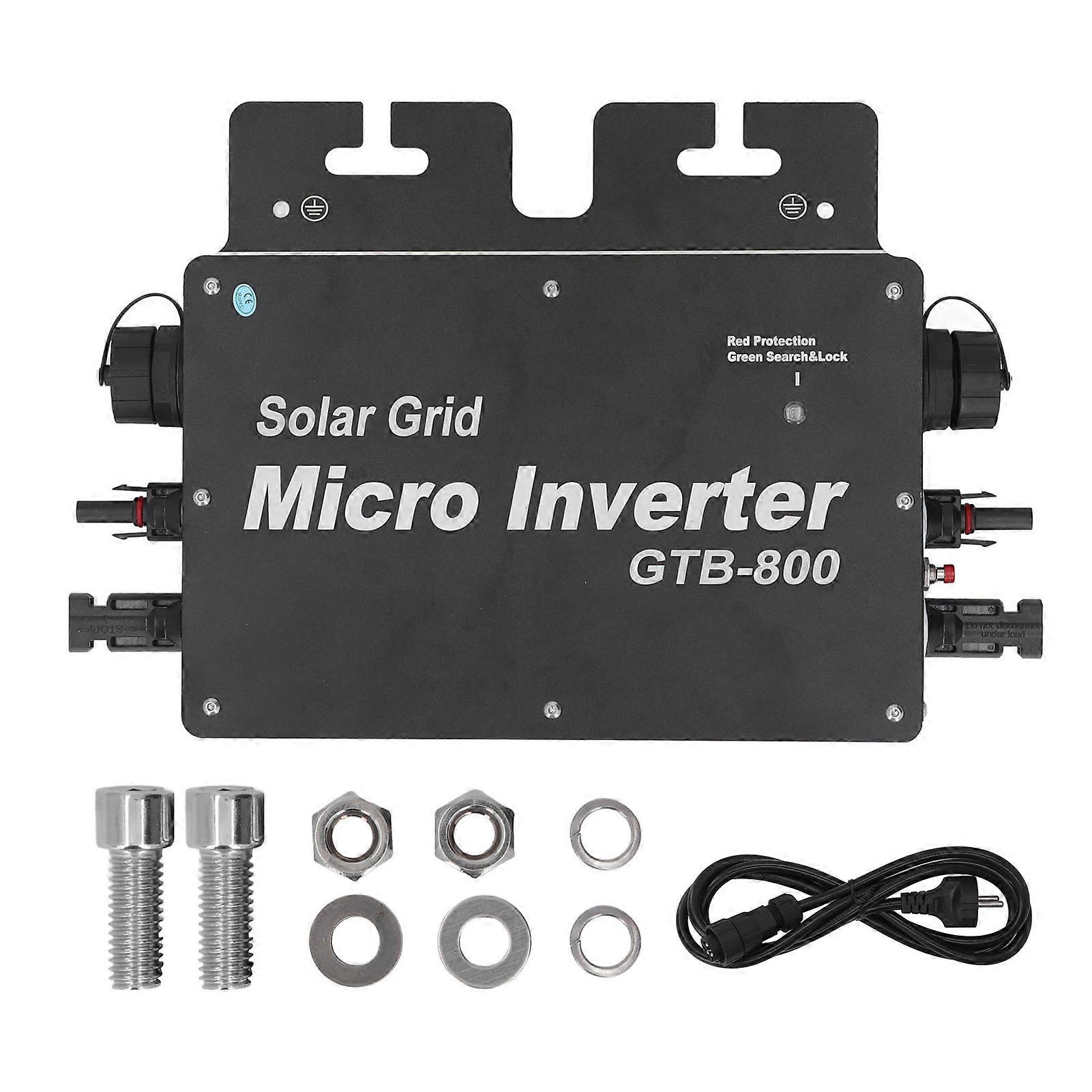 Solar Grid Tie Micro Inverter WiFi Control Automatic Identification DC to AC Solar Inverter