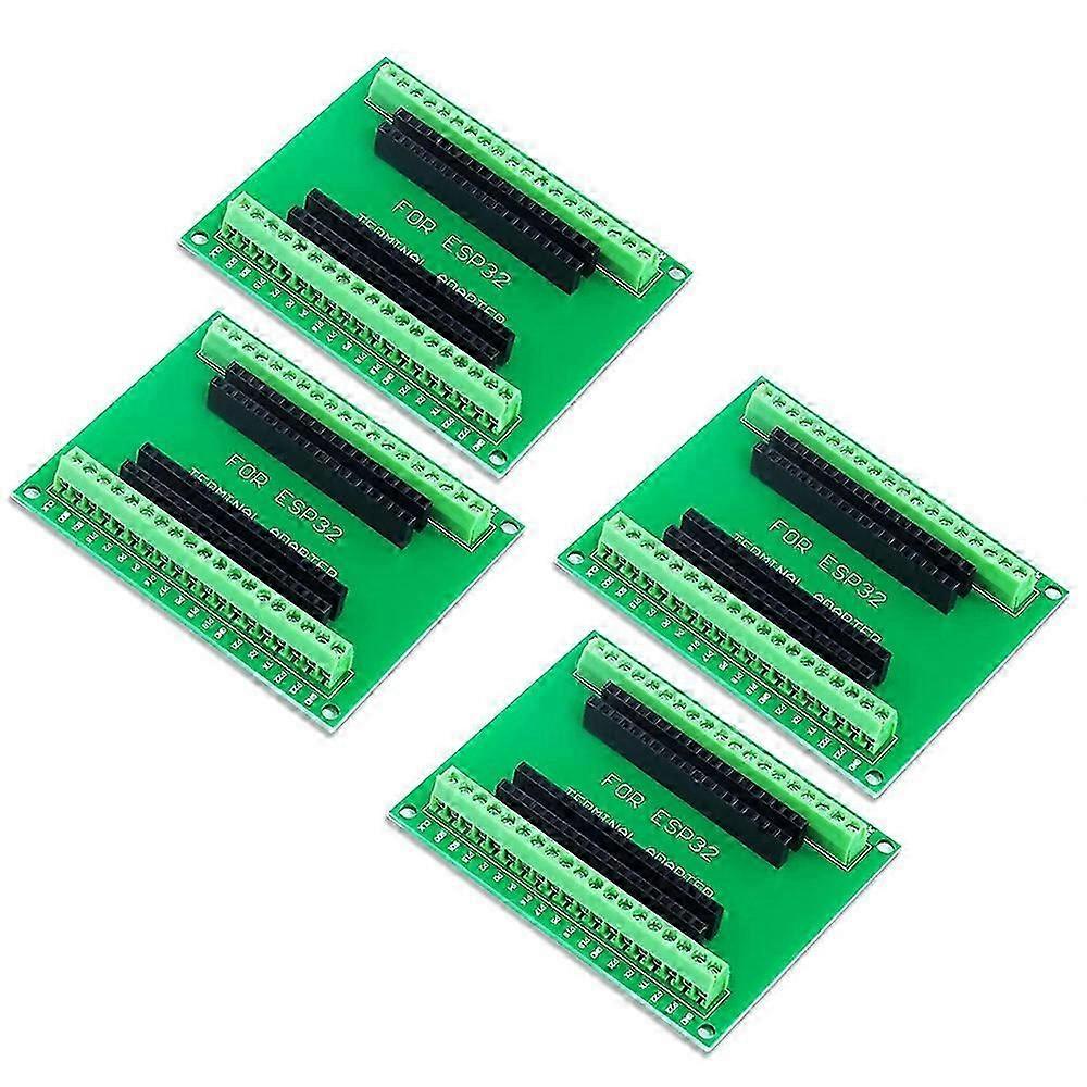 4Pcs ESP32 Breakout Board GPIO 1 Into 2 for 38PIN Narrow Version ESP32 ESP-WROOM-32 Microcontroller
