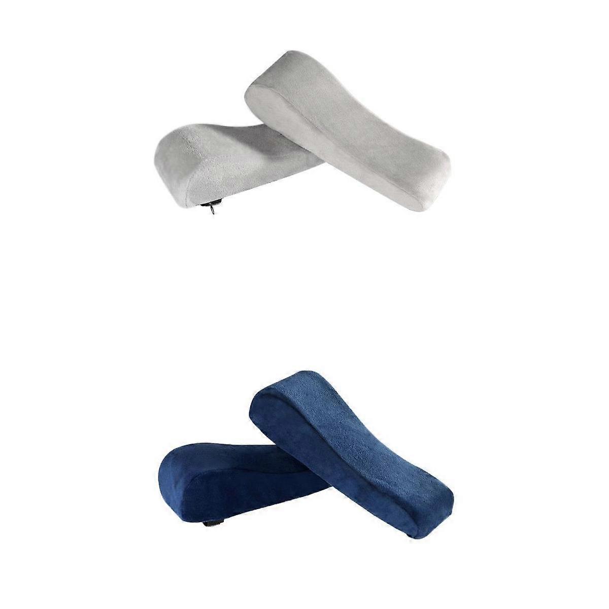 4 Pieces Memory Foam Armrest Cushion Pads Elbow Arm Rest