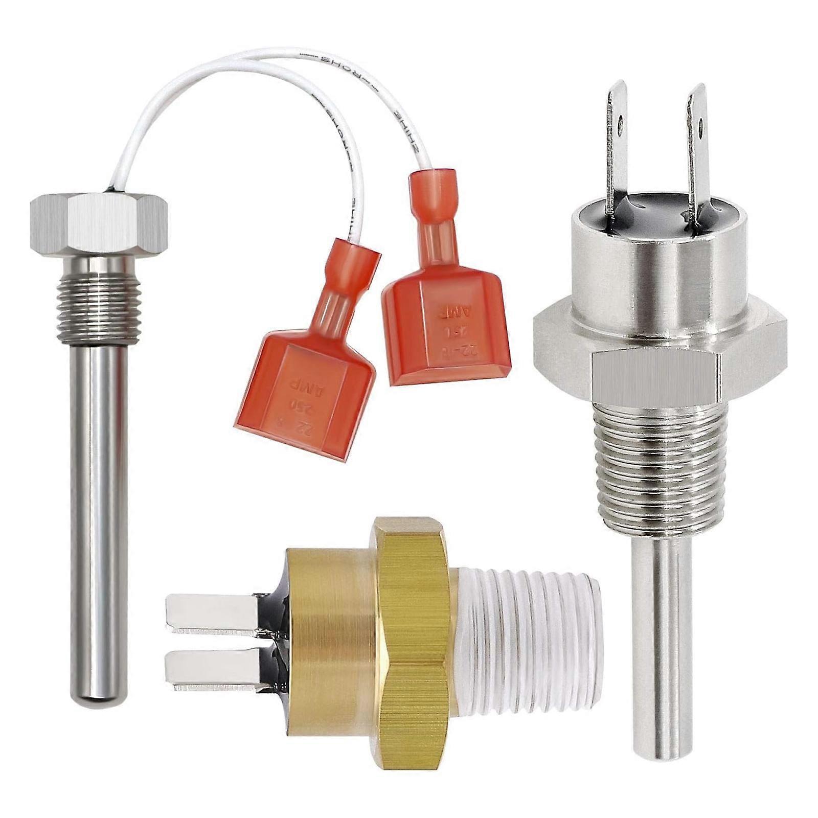 Heater Component Pool Heater Repair Part Stack Flue Sensor and Thermistor High Limit Switch Suitable for Swimming Pool