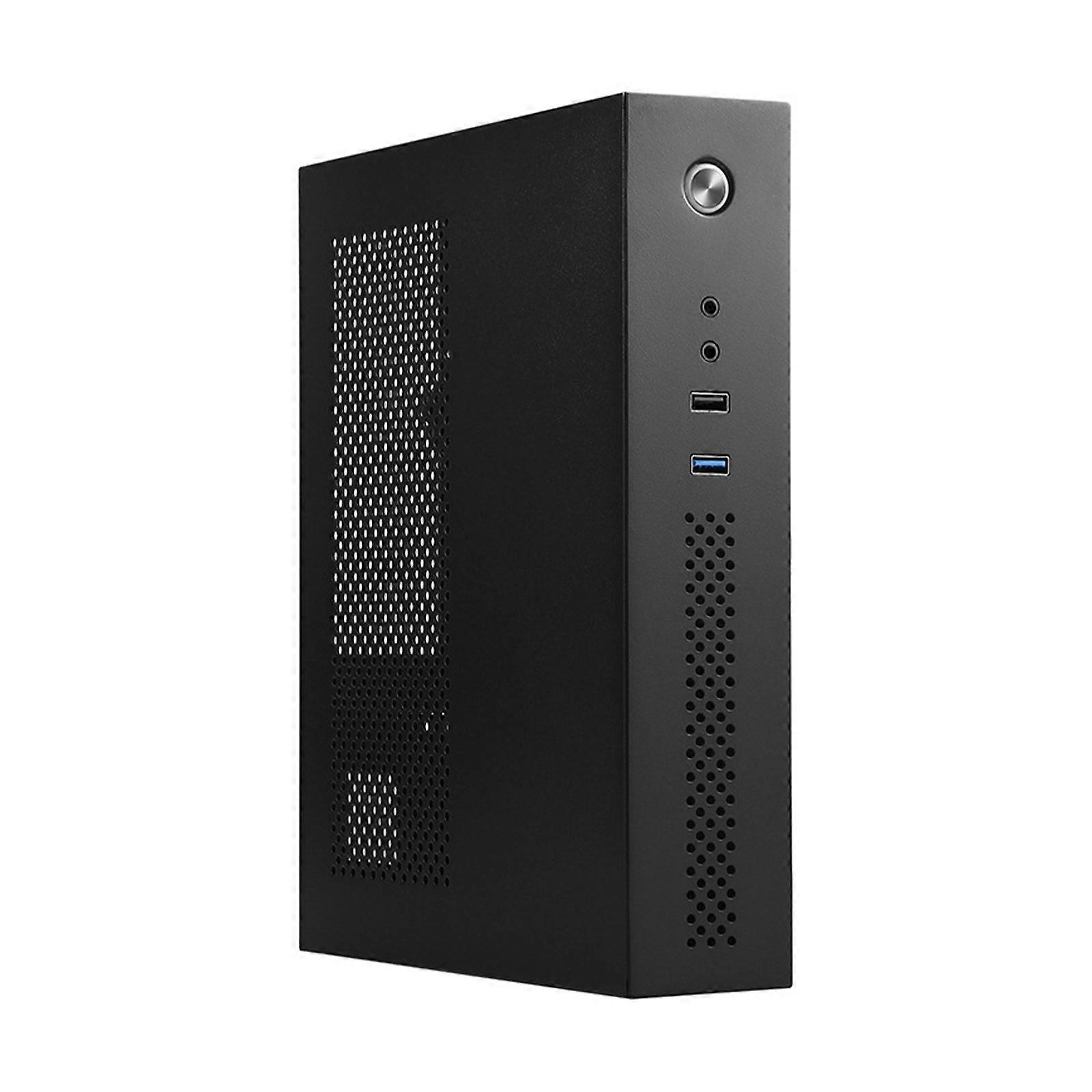 A11 Piccolo PC Case Chassis 3L Mini Desktop Efficiente In Spazio, Compatibile Piccole Schede Madri ITX per l'Home Entertainment