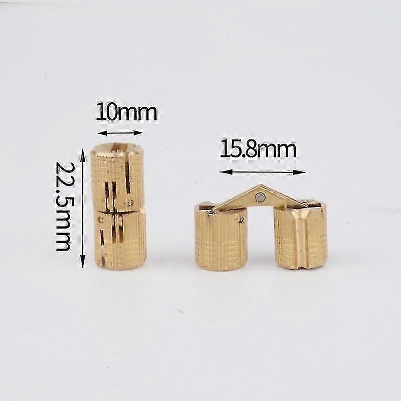 Cylindrical invisible hinge - Diameter: 10mm