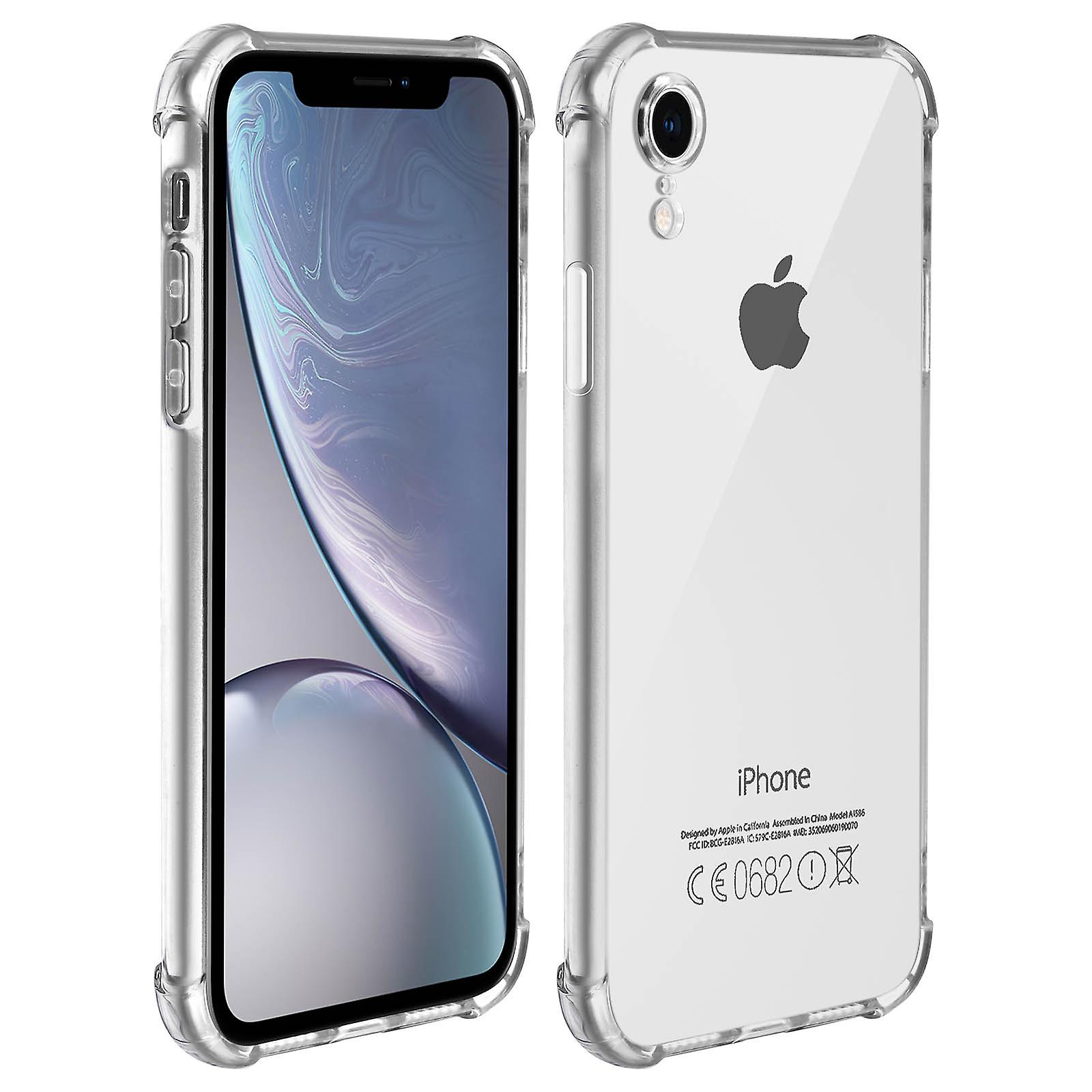 Soft Gelhülle mit verstärkten Ecken für Apple iPhone XR – Transparent
