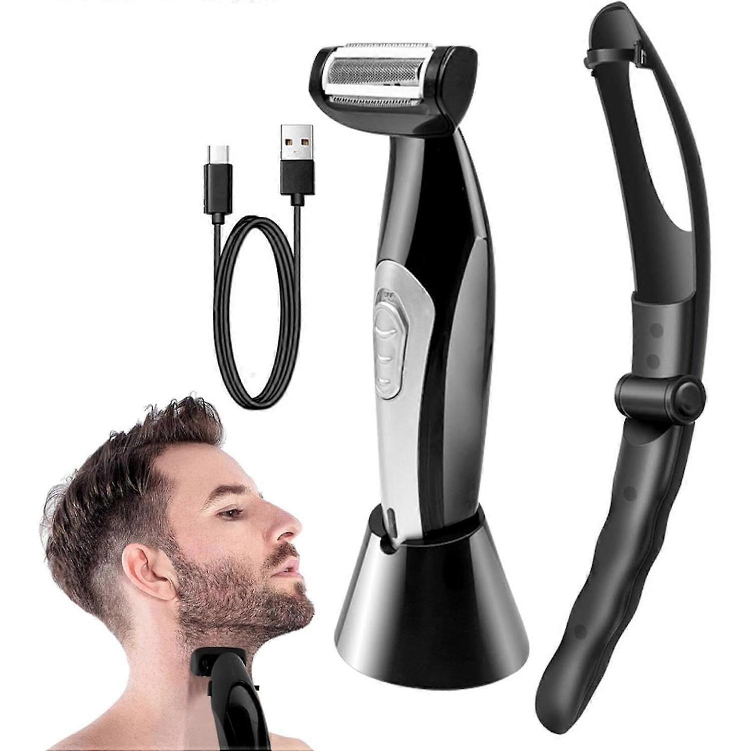 Back razors for men, electric machinery