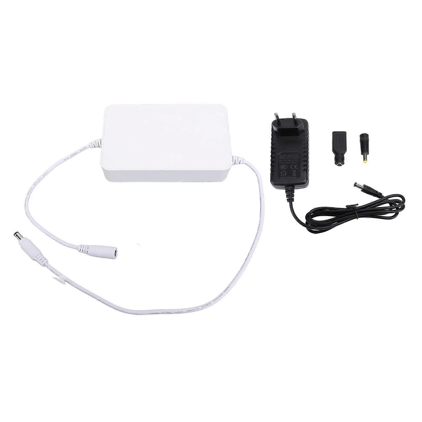 Batterie de secours UPS 9 000 mAh, alimentation sans interruption, mini DC UPS pour téléphone, appareil photo, routeur, prise UE DC 9 V 2 A