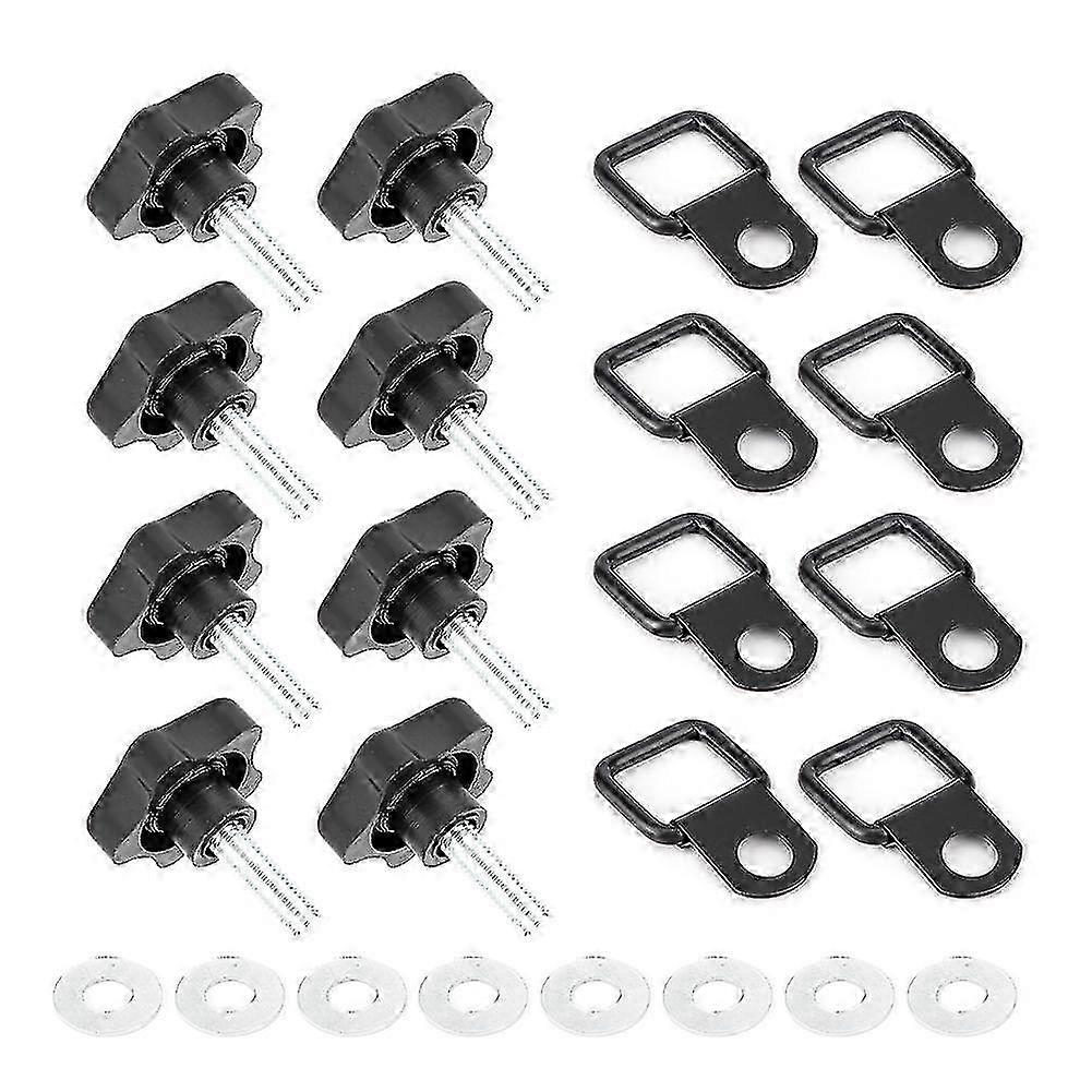 Car Roof Screw Pull Buckle Kit Accessories Compatible with Certain Brand Jeep Wrangler Models from 2007 to 2018 - 2 Door Versions