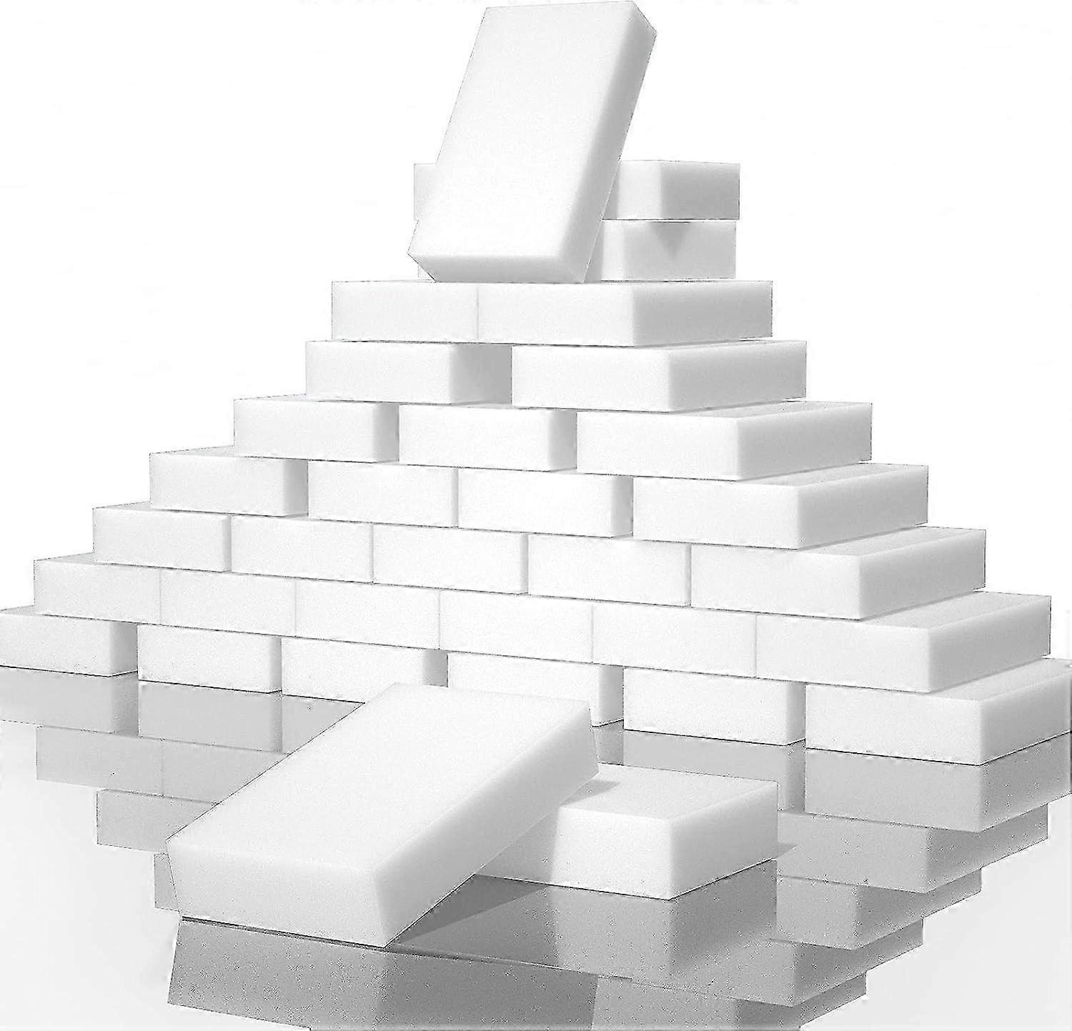 Confezione da 100 gomma in spugna magica - Detergente multiuso antigraffio per cucina, bagno, mobili