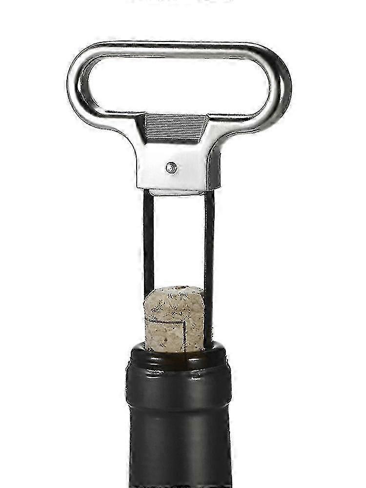 ワインボトルオープナー、コルク栓抜き、2本プロング、コルクプラー