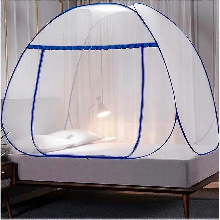 Moskitonetz Mosquito Net Travel Tent One Door Fine Mesh 310 x 195 cm