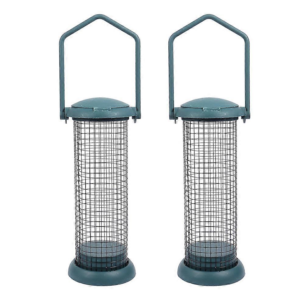 Metal Hanging Feeder with Delicate Details for Enhanced Durability and Use