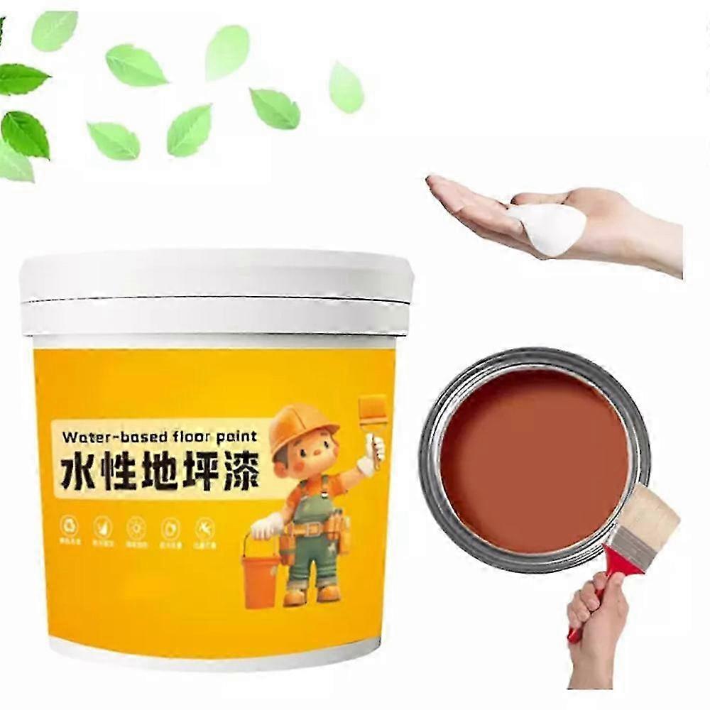 Vattentät vattenbaserad epoxigolvfärg - snabbtorkande halkskyddsbeläggning för golv