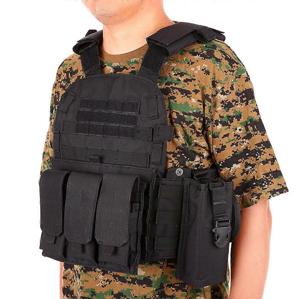 Men's Outdoor Modular Vest Hunting Gear Load Carrier Vest with Hydration Pack