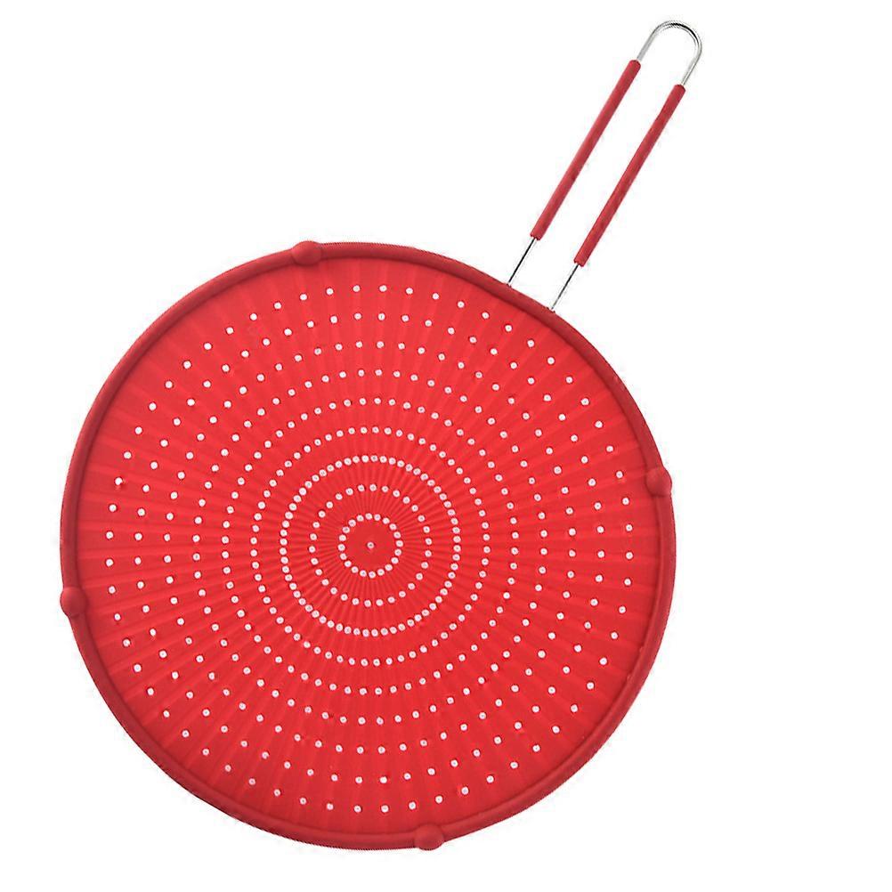 Here's a refined and professional product description for the item you mentioned:
**1pc Oil Proofing Lid – Professional Frying Pan Splatter Guard
