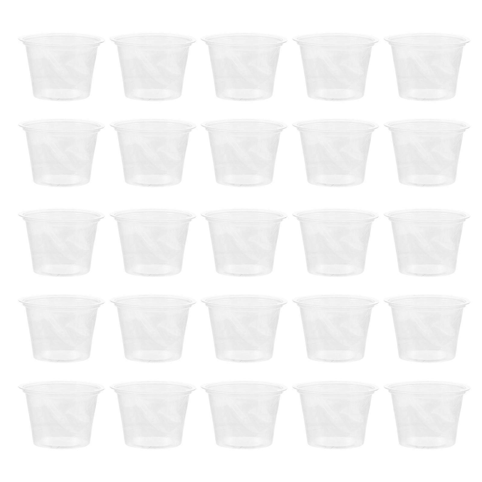 120pcs Practical Candle Cup Household Clear Candle Cups Windproof Cups