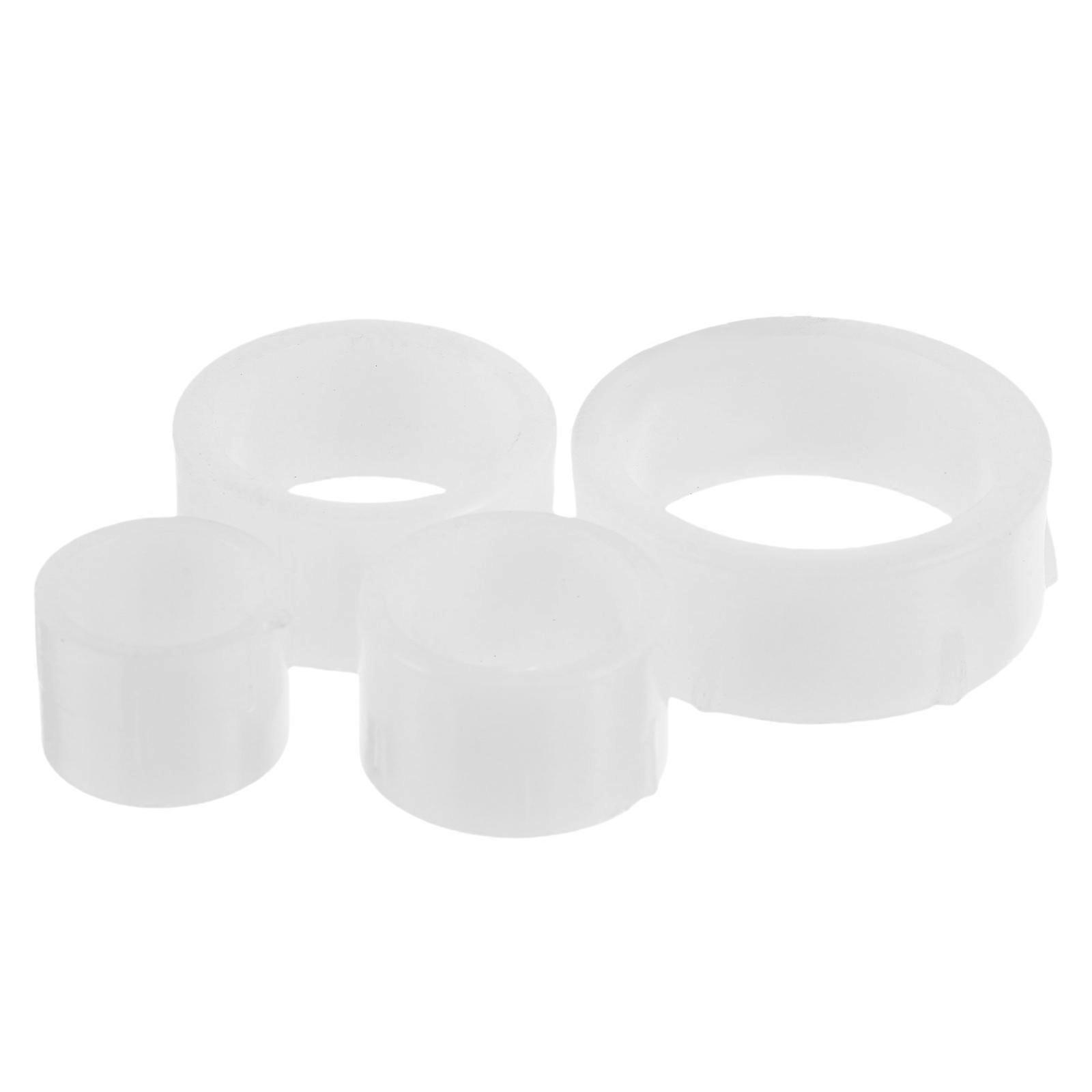 Reducing Bushing Adapters Plastic for Bench Grinder Components Metal Stone Wood Processing Size Conversion 3.20X3.20X1.20CM 1Set