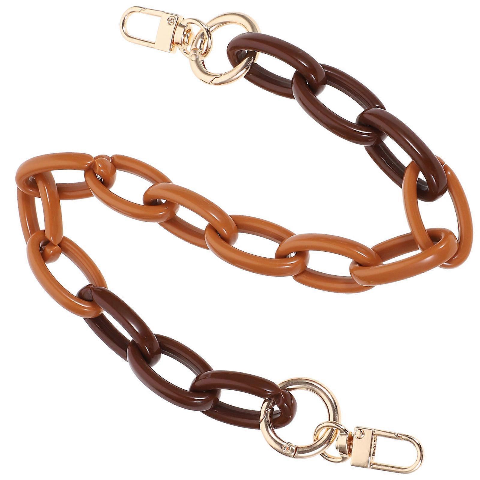 Bag Chain Replacement Handle For Shoulder Bags Fashion Upgrade Chunky Chain 46cm Length Vintage Style Women 1Piece