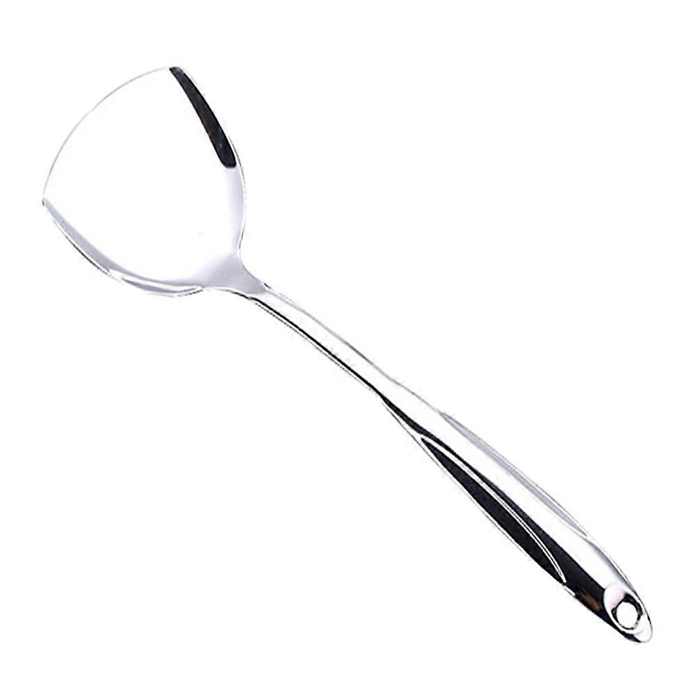 NonStick Metal Spatula For Kitchen Use Cooking Utensil Hollow Handle 37x10cm Dishwasher Safe 1Pc