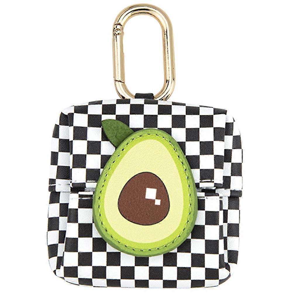 Cartoon Purse Change Wallet with Hook for Women – Lightweight Compact Design for Easy Storage and Headset Case Use