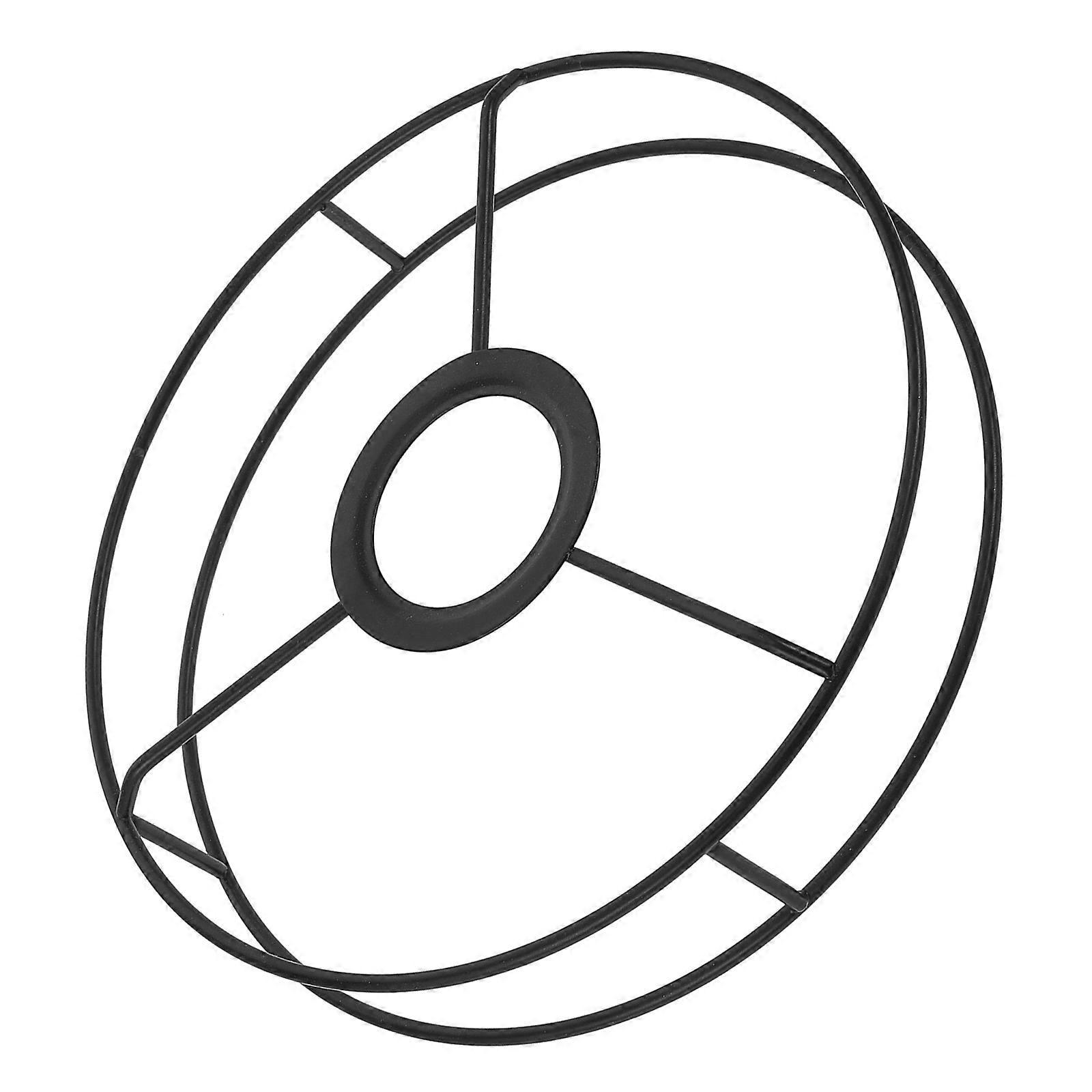 Sturdy Round DIY Lampshade Frame Replacement for Table & Pendant Lights – Versatile Design for Home Decor & Creative Crafting Projects