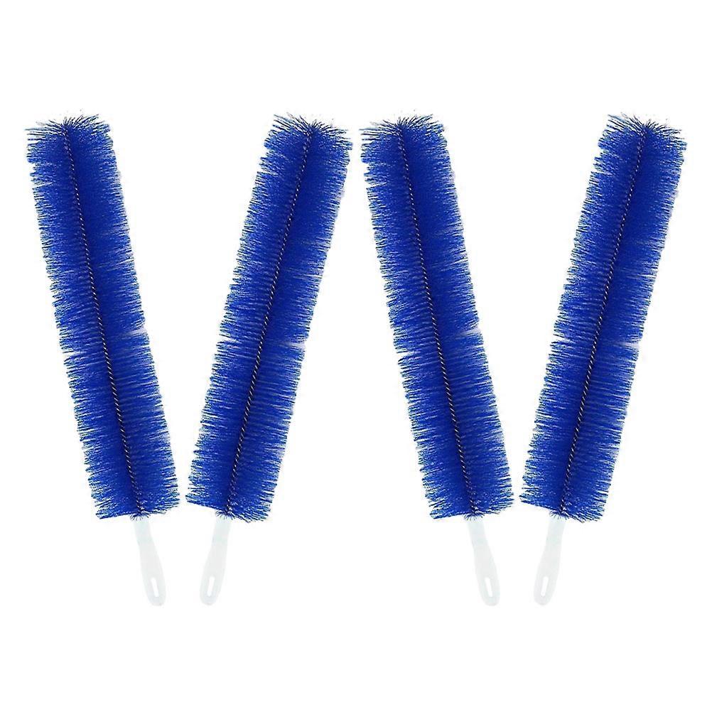 4pcs Multi Functional Fan Cleaning Brush, Durable Ergonomic Handle, Bendable Plastic Design for Effortless Household Dusting