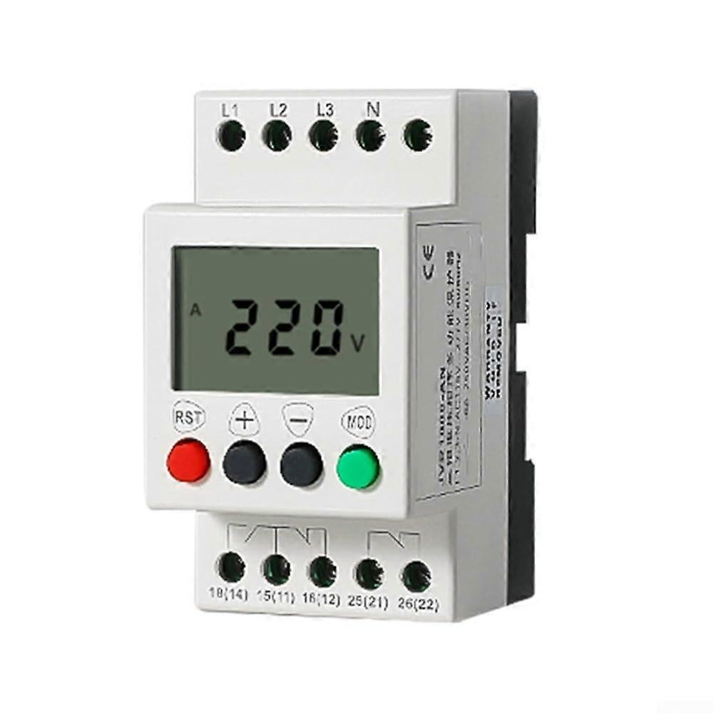 JVR1000AN LCDDisplay 3phase4wire voltage phase sequence protection 115277V AC 50/60Hz Ref: 1579