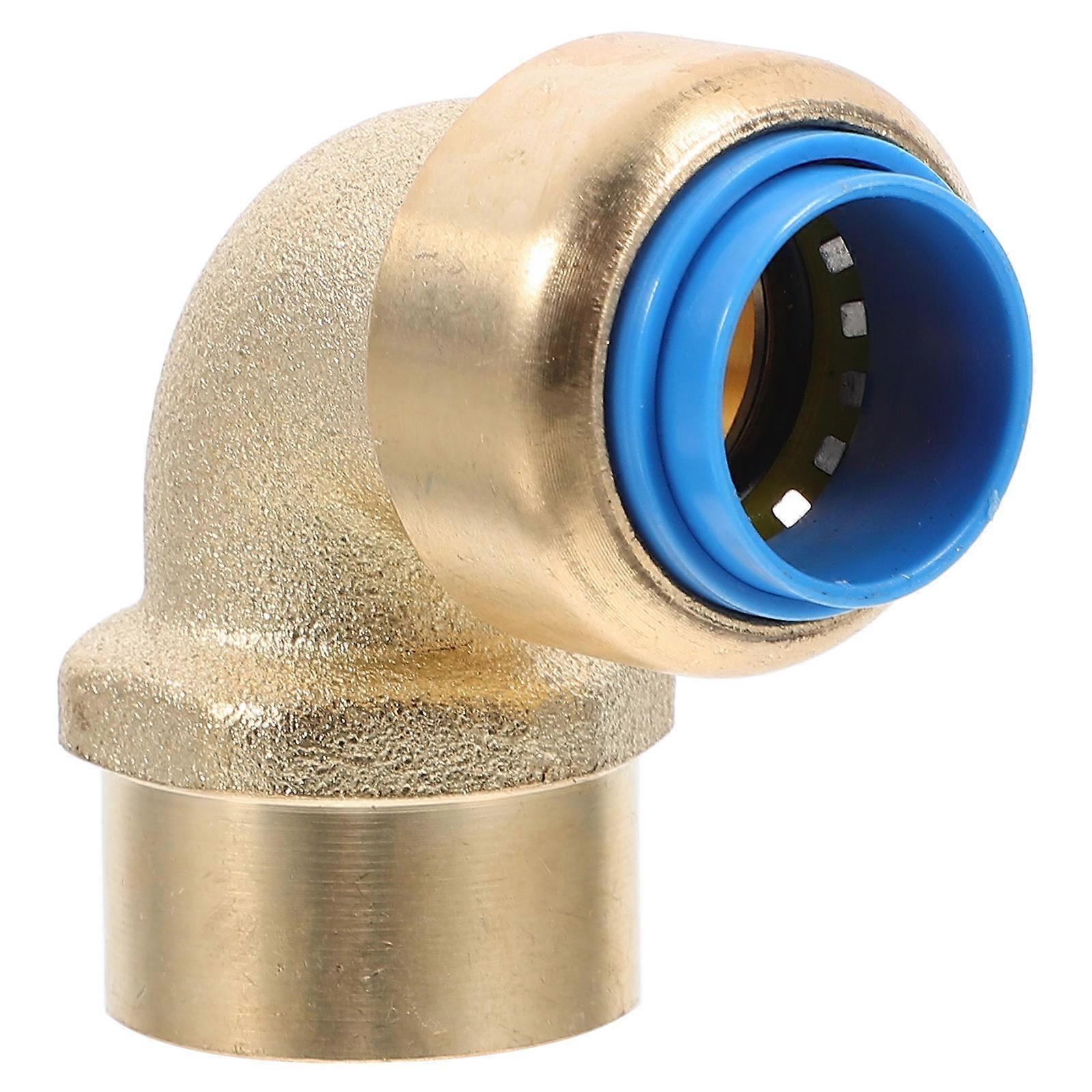 Elbow Union Coupling Copper Fittings For Rv Water System Quick Connection 1Pcs