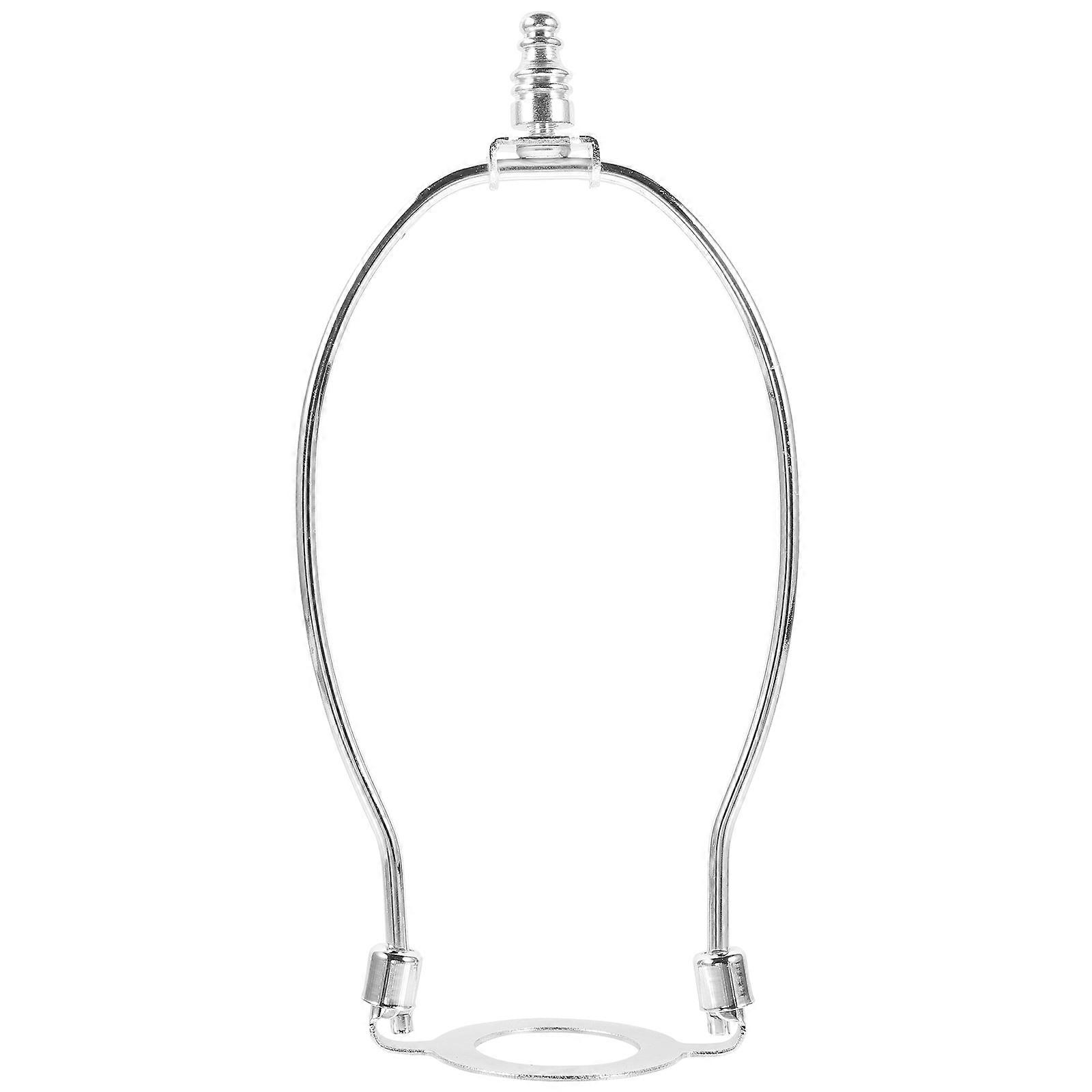 Harp for Lamp Shade Lampshade Bracket Lightweight Design Silver 8 Inch Support for Lampshade 1 Pair