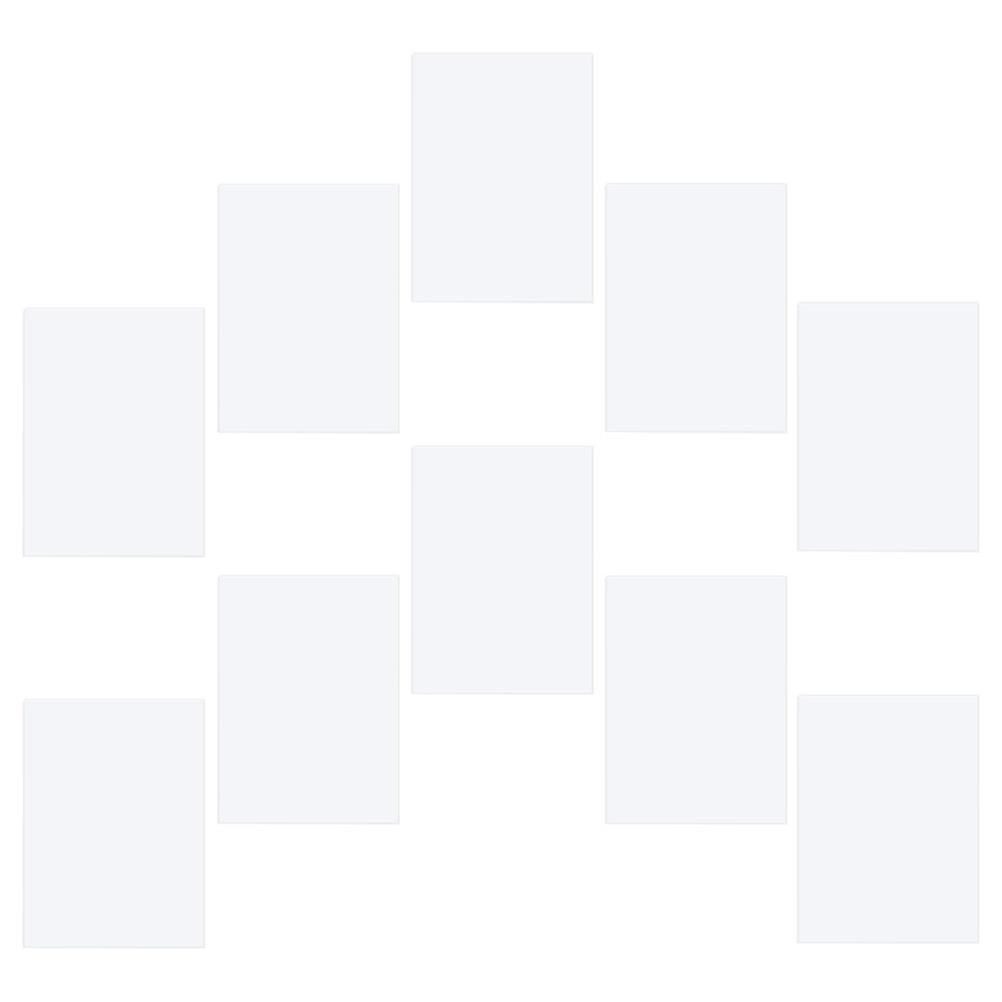 Acrylic Sheets Transparent Picture Frame Replacement Diy Projects Artists Crafting Supplies 10Set