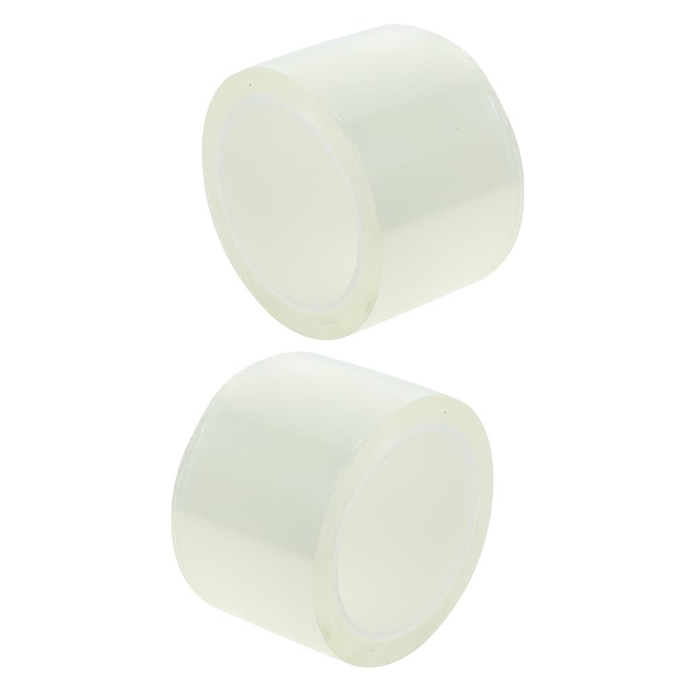 Transparent Weather Stripping Sealing Gaps Dustproof Winter Use 2 Rolls