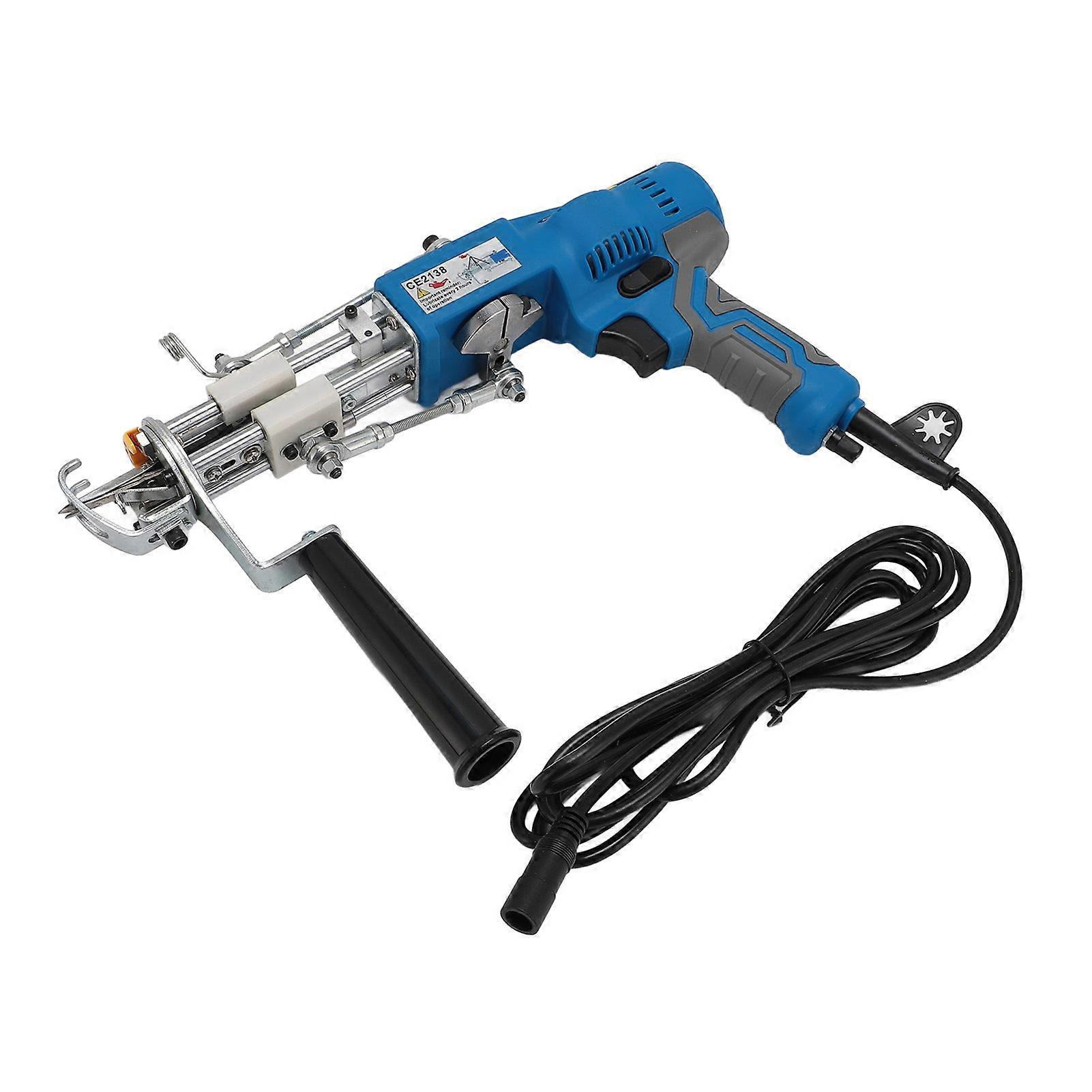 Brushless High Power 2 in 1 Cut and Loop Carpet Tufting Gun Kit 100-240V AU Plug