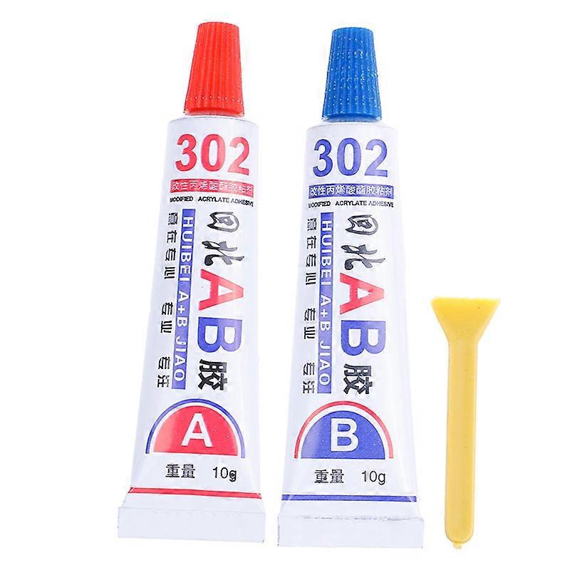 2pcs super strong epoxy clear adhesive glue resin instant glue