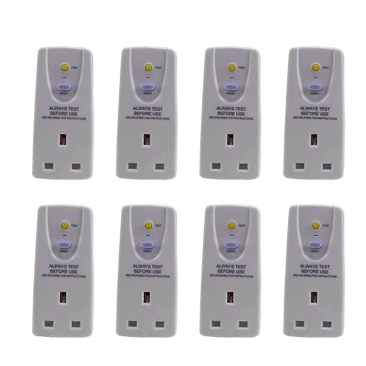 13A Gfci Leakage Protection Plug Cutout Switch- Uk Plug