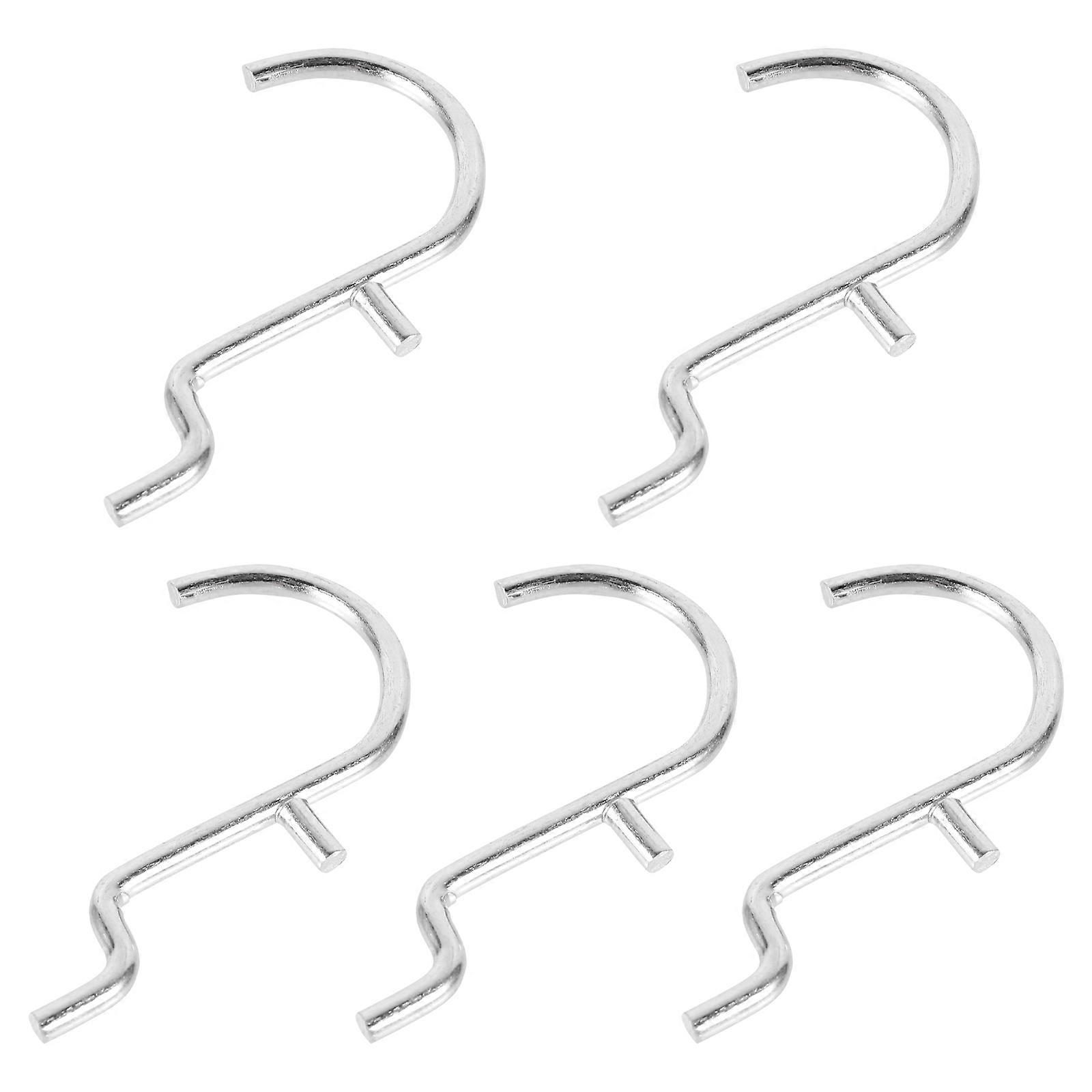 Pegboard Hooks Heavy Duty U Shape Wall Hooks Tool Organization Work Area 5Pcs