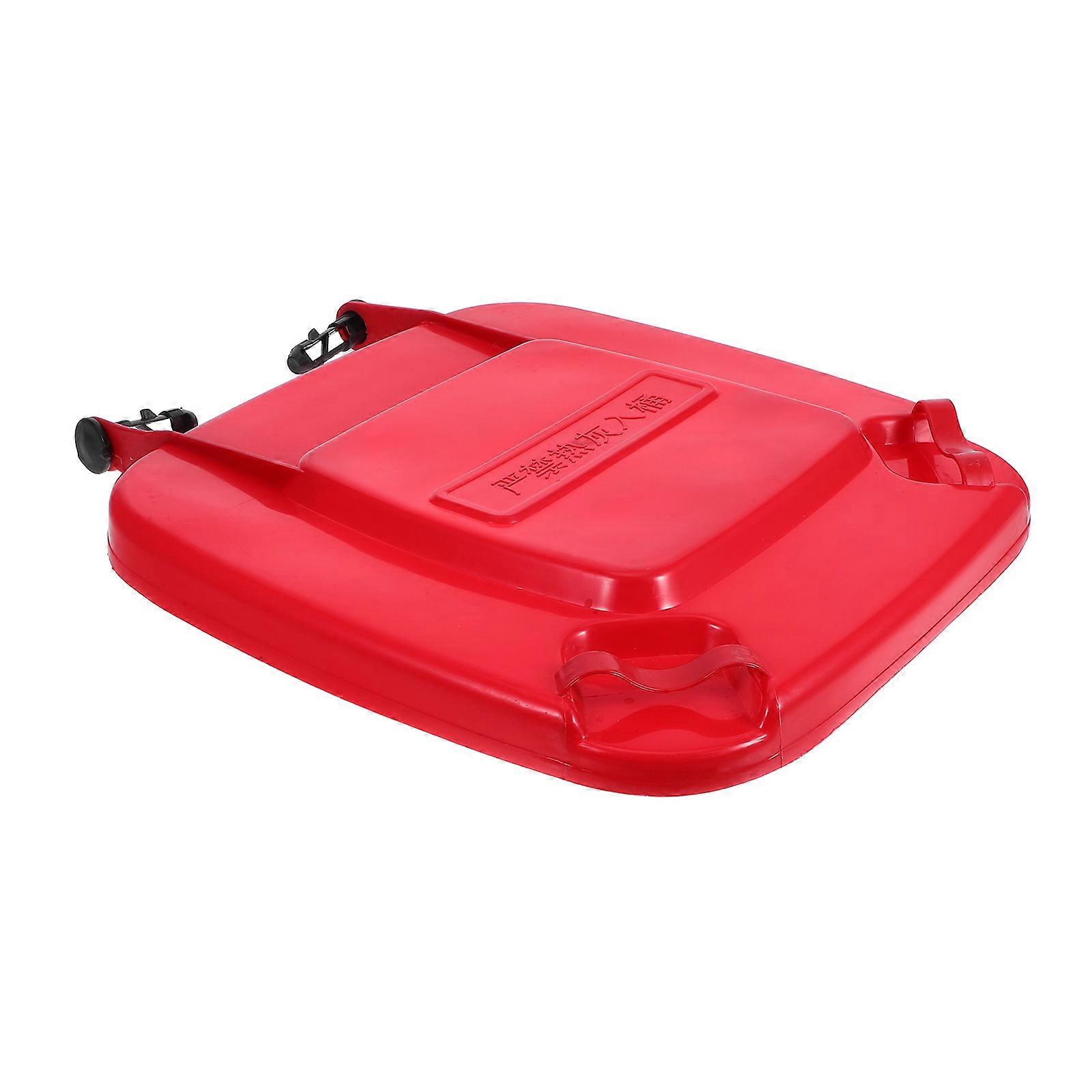 Trash Can Lid Replacement Ergonomic Design for Plastic Waste Bins Weather Resistant and Easy to Clean