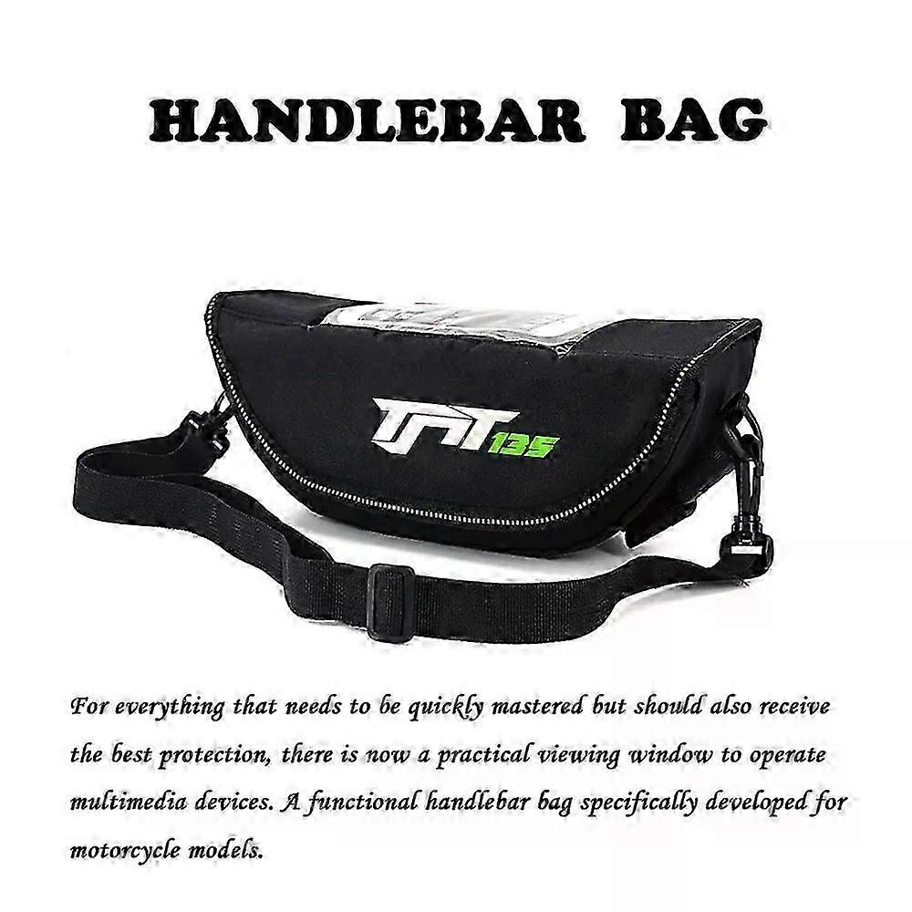 Handlebar Bag Fit For  BENELLI TNT 135 tnt 135 TNT 25N Waterproof And Dustproof Handlebar Storage Bag navigation Bag-F