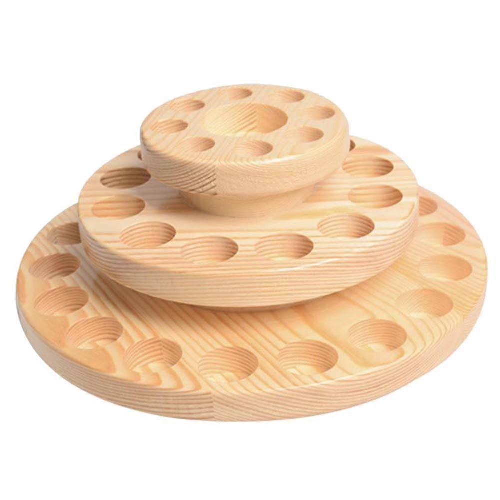 Rotating Essential Oil Storage Box with 39 Compartments