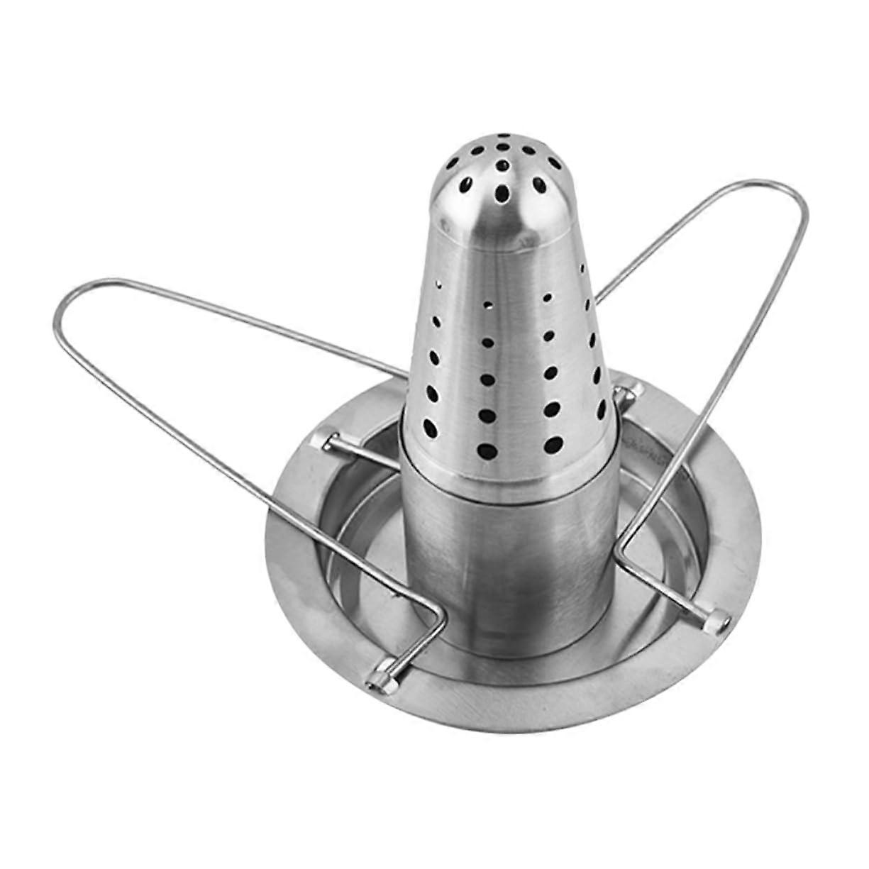 Chicken Roaster Vertical Grill Rack for BBQ, Removable Design for Easy Cleaning, Suitable for Gas and Charcoal Grills, for Grill Parties