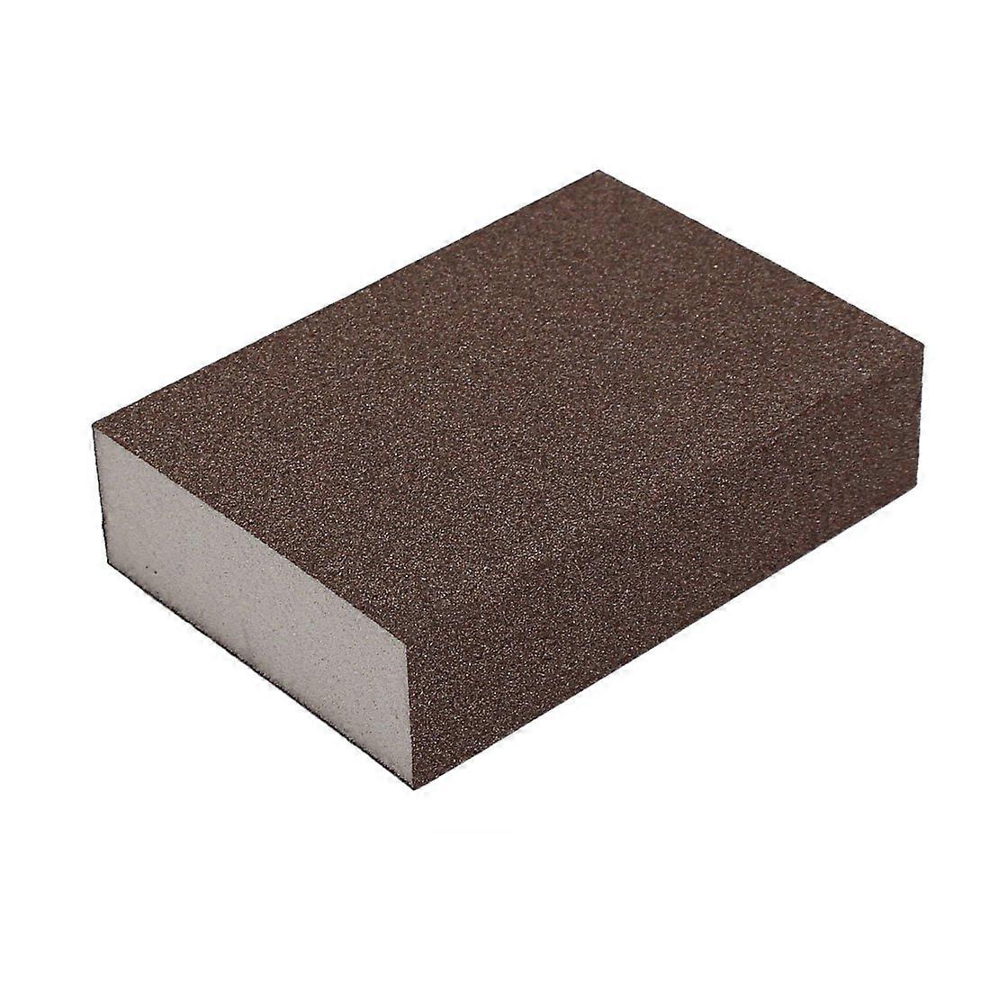 320 Grit Polishing Sanding Sponge Block 100mm x 70mm x 25mm Abrasive Tool for Fine Finishing and Surface Preparation
