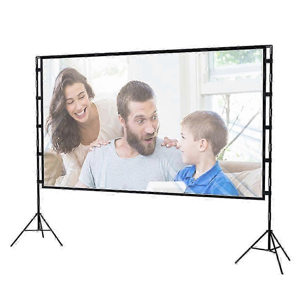 16:9 84-inch Foldable HD Projector Screen for Outdoor High Resolution Displays