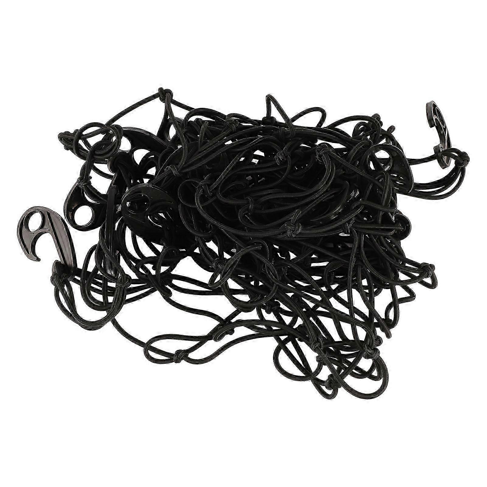 Luggage Net 47 X 35in Latex Mesh Bungee Cord Cargo Net for Vehicle Roof Transport