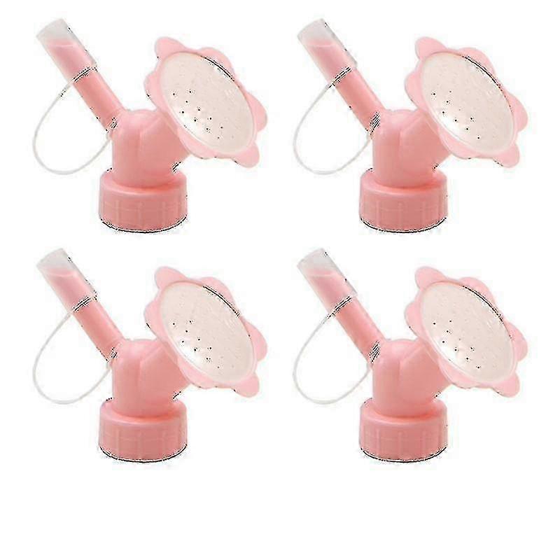 4 Pack Dual Head Bottle Cap Sprinkler Watering Spout for Indoor Seedlings and Garden Tools