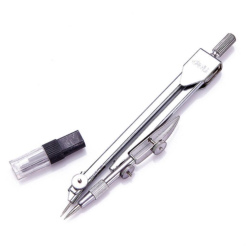 Metal Compass Professional Drawing Student Stationery Standard Engineering Drawing Tool With 2.0mm Compass Special Core Deli8601