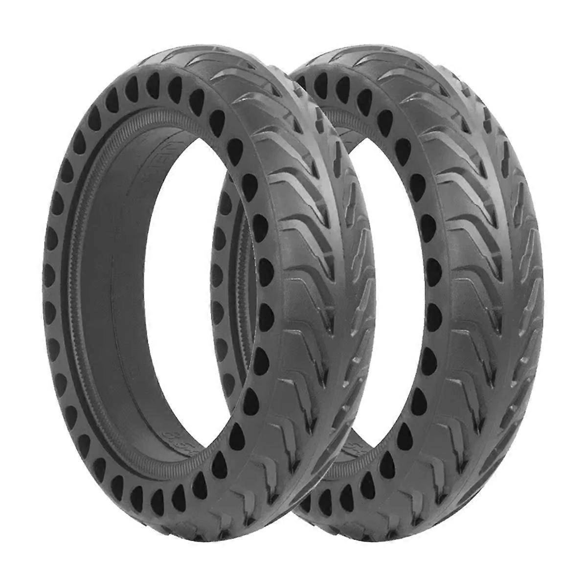 8.5inch Solid Rubber Tire for Mi M365, Mi 1S, Pro 2, Essential Electric Scooters,Non-Pneumatic Whee