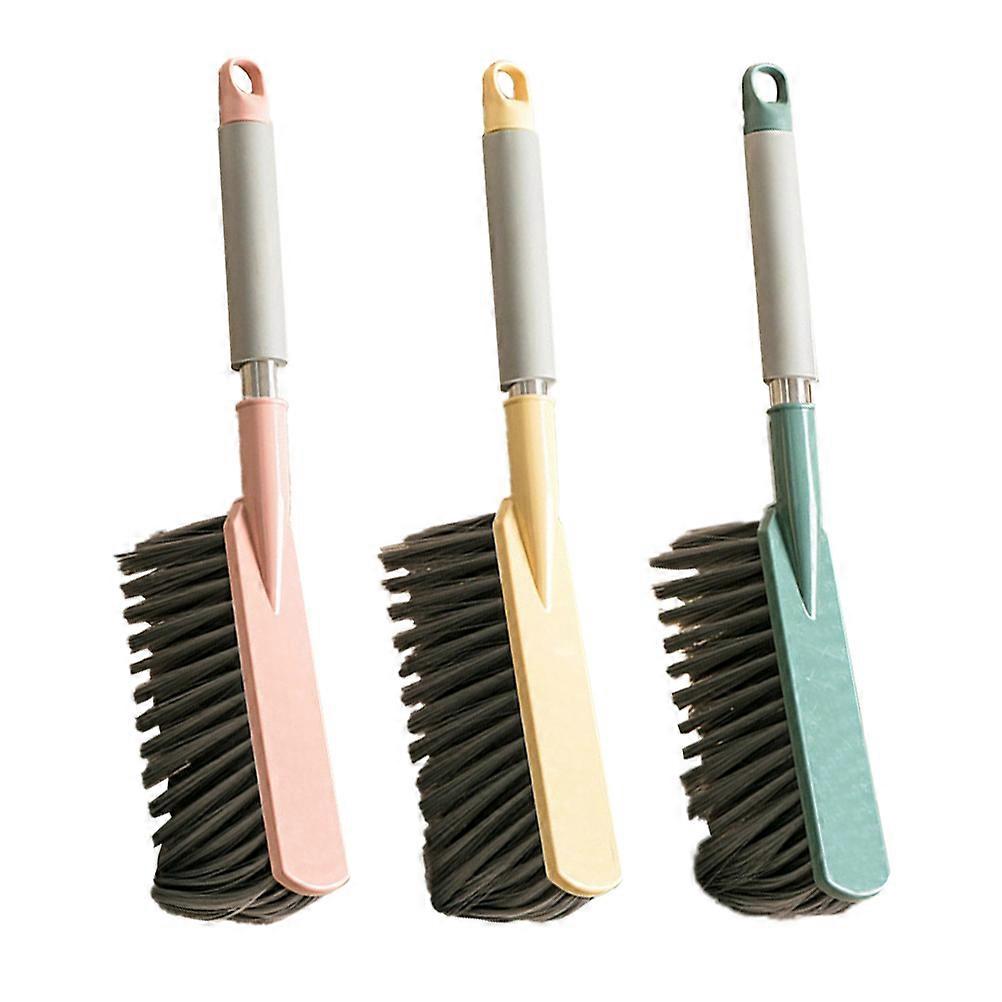 Handheld Dust Removing Brush for Home Use with Flexible Bristles and Hanging Design 3pcs