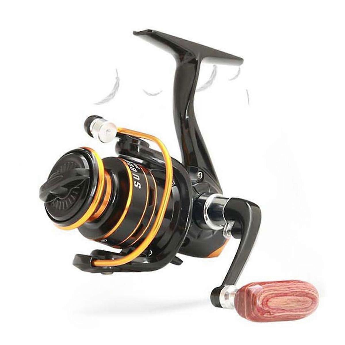 800 Series Small Rotary Fishing Reel Metal Coil 5KG Max Drag Ice Lure Saltwater Freshwater Small Fis