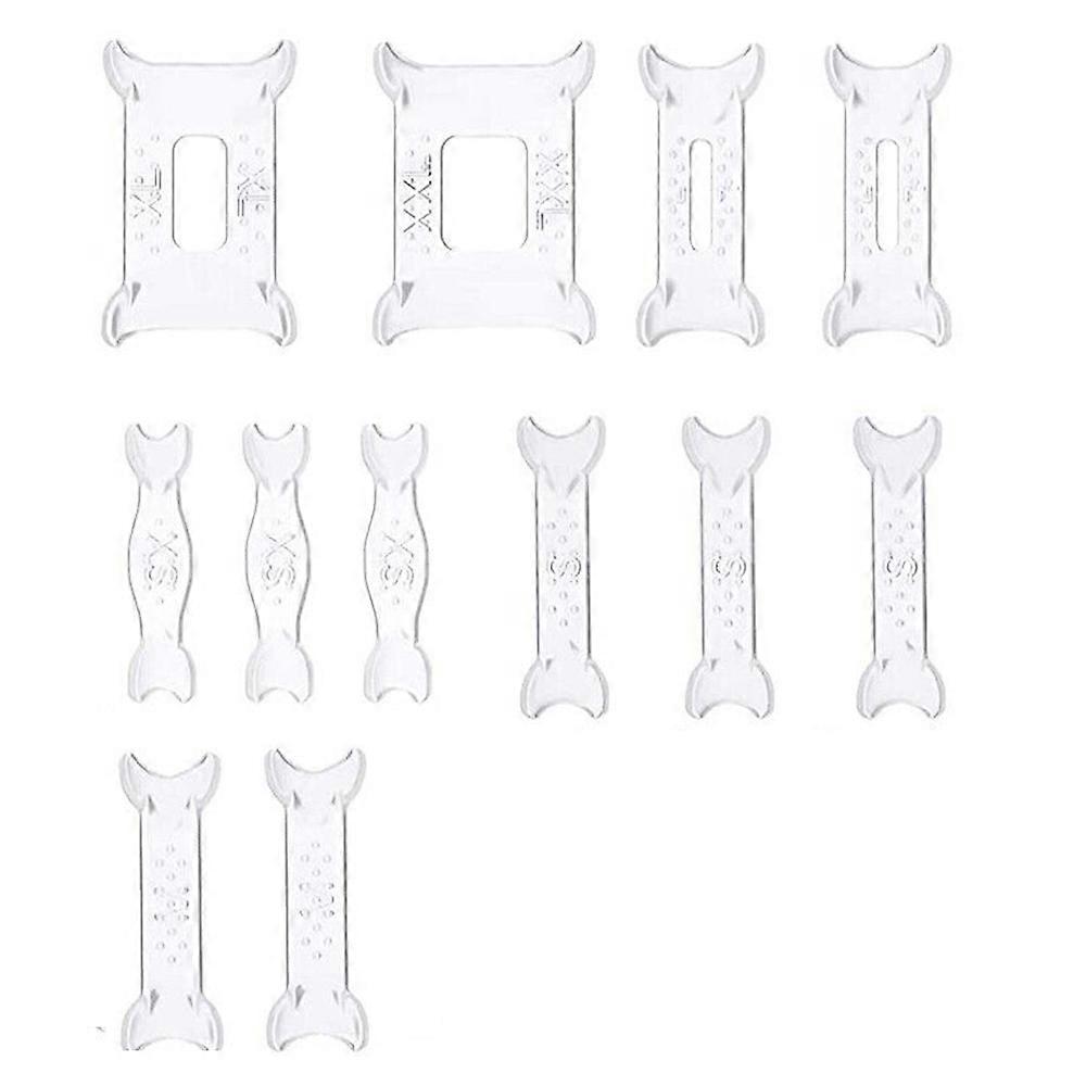 12pcs Invisible Ring Size Adjuster for Loose Rings Silicone Ring Guard